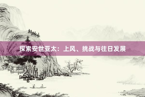 探索安世亚太：上风、挑战与往日发展